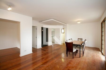 Sala de Estar e Jantar de apartamento para alugar com 3 quartos, 145m² em Vila Madalena, São Paulo