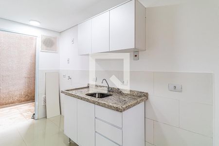 Studio - Quarto / Sala / Cozinha de apartamento para alugar com 1 quarto, 27m² em Jardim Trussardi, São Paulo