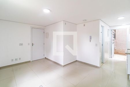 Studio - Quarto / Sala / Cozinha de apartamento para alugar com 1 quarto, 27m² em Jardim Trussardi, São Paulo