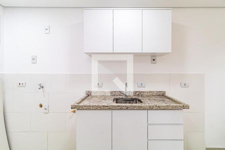 Studio - Quarto / Sala / Cozinha de apartamento para alugar com 1 quarto, 27m² em Jardim Trussardi, São Paulo