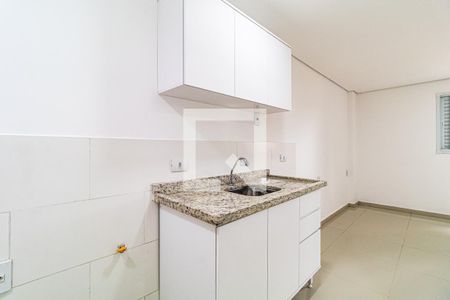 Studio - Quarto / Sala / Cozinha de apartamento para alugar com 1 quarto, 27m² em Jardim Trussardi, São Paulo