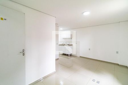 Studio - Quarto / Sala / Cozinha de apartamento para alugar com 1 quarto, 27m² em Jardim Trussardi, São Paulo