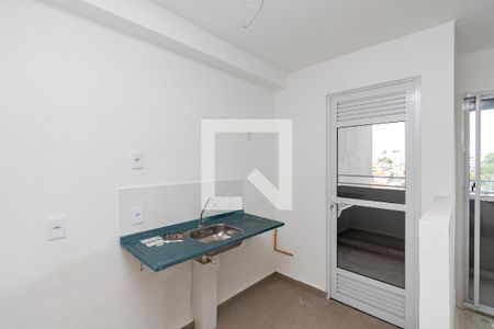 Sala/ Cozinha de apartamento à venda com 2 quartos, 45m² em Jardim São Luís, São Paulo