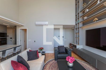 Sala de apartamento à venda com 2 quartos, 134m² em Vila Nova Conceição, São Paulo