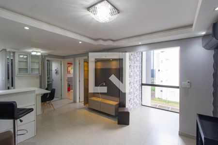 Sala de apartamento para alugar com 2 quartos, 48m² em Duque de Caxias, São Leopoldo