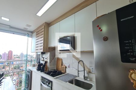 Sala e Cozinha de apartamento à venda com 2 quartos, 44m² em Vila Prudente, São Paulo