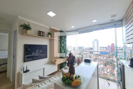 Sala e Cozinha de apartamento à venda com 2 quartos, 44m² em Vila Prudente, São Paulo