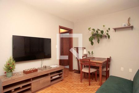 Sala de apartamento à venda com 2 quartos, 85m² em Auxiliadora, Porto Alegre