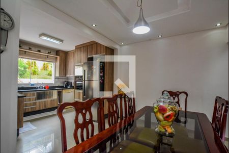 Sala de Jantar de casa à venda com 4 quartos, 270m² em Vila Curuçá, Santo André