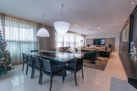 Sala de apartamento à venda com 4 quartos, 278m² em Vila da Serra, Nova Lima