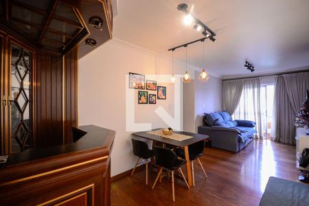 Sala  de apartamento à venda com 3 quartos, 72m² em Jardim Caraguat, São Paulo