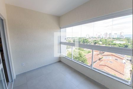 Varanda da Sala de apartamento para alugar com 2 quartos, 75m² em Jardim das Nações, Taubaté