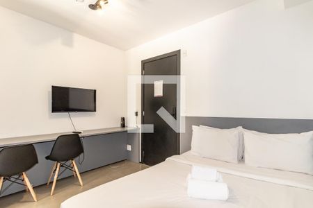 Studio de kitnet/studio para alugar com 1 quarto, 21m² em Indianópolis, São Paulo