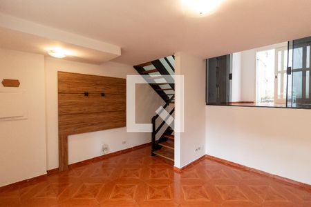 Sala de Estar de casa de condomínio para alugar com 3 quartos, 128m² em Jardim Consorcio, São Paulo