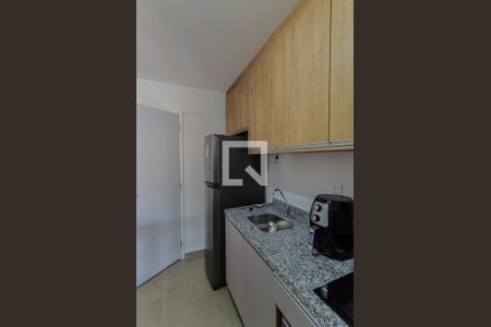 Cozinha de kitnet/studio para alugar com 1 quarto, 30m² em Vila Mariana, São Paulo