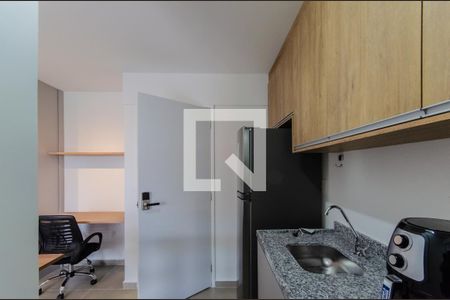 Cozinha de kitnet/studio para alugar com 1 quarto, 30m² em Vila Mariana, São Paulo