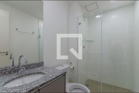 Banheiro de kitnet/studio para alugar com 1 quarto, 30m² em Vila Mariana, São Paulo