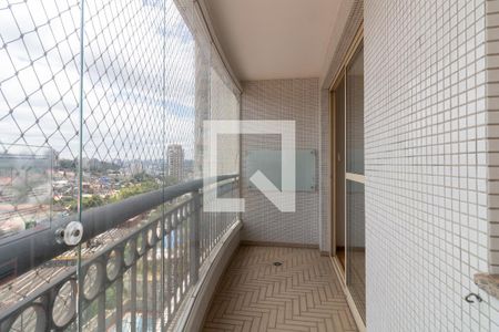 Varanda da Sala de apartamento para alugar com 3 quartos, 67m² em Vila Gomes, São Paulo