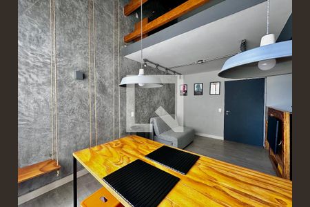 Sala de apartamento para alugar com 1 quarto, 50m² em Brooklin, São Paulo