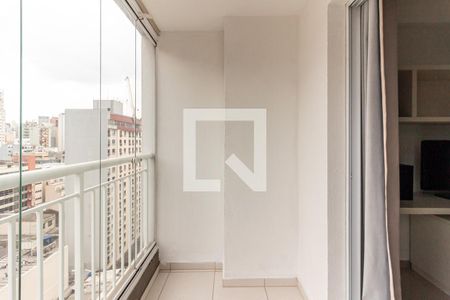 Varanda de kitnet/studio à venda com 1 quarto, 30m² em Vila Buarque, São Paulo