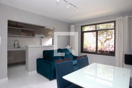 Sala de apartamento à venda com 1 quarto, 44m² em Centro Histórico, Porto Alegre