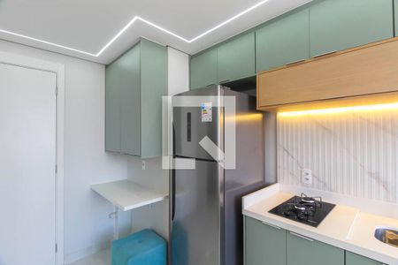 Sala/Cozinha de apartamento para alugar com 1 quarto, 25m² em Vila Prudente, São Paulo