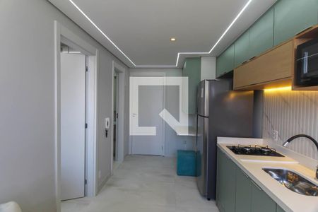 Sala/Cozinha de apartamento para alugar com 1 quarto, 25m² em Vila Prudente, São Paulo