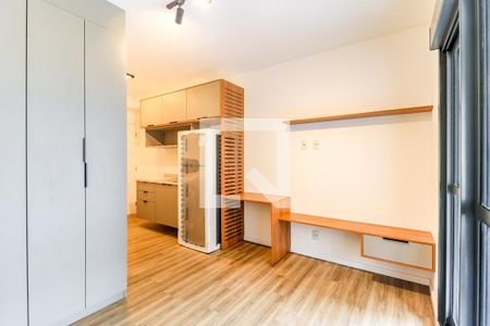 Sala/Quarto de kitnet/studio para alugar com 1 quarto, 25m² em Jardim das Acacias, São Paulo