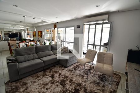 Sala de apartamento para alugar com 3 quartos, 137m² em Loteamento Alphaville Campinas, Campinas