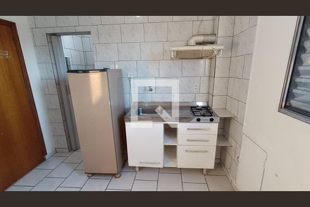 Cozinha de kitnet/studio para alugar com 1 quarto, 17m² em Além Ponte, Sorocaba