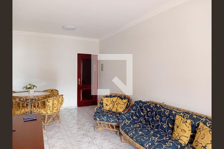 Sala de apartamento para alugar com 1 quarto, 62m² em Vila Caiçara, Praia Grande