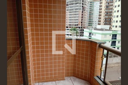 varanda de apartamento para alugar com 1 quarto, 62m² em Vila Caiçara, Praia Grande