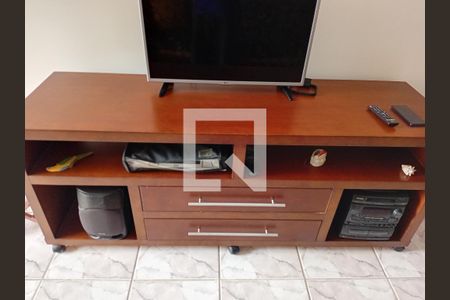 Sala de apartamento para alugar com 1 quarto, 62m² em Vila Caiçara, Praia Grande