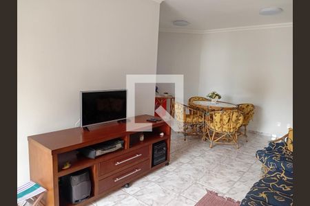 Sala de apartamento para alugar com 1 quarto, 62m² em Vila Caiçara, Praia Grande