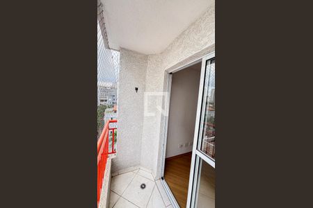 Sala - Sala de Jantar - Varanda de apartamento para alugar com 2 quartos, 52m² em Vila Sao Pedro, Santo André