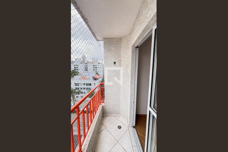 Sala - Sala de Jantar - Varanda de apartamento para alugar com 2 quartos, 52m² em Vila Sao Pedro, Santo André