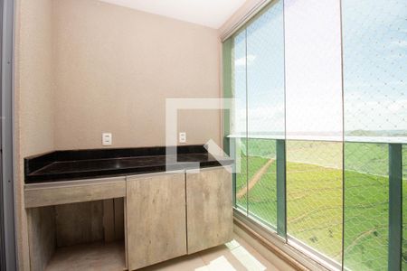 Sacada de apartamento para alugar com 2 quartos, 70m² em  Alphaville Brasília, Brasília