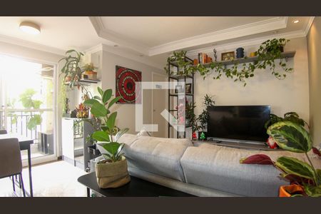 Sala de apartamento à venda com 2 quartos, 54m² em Sítio da Figueira, São Paulo