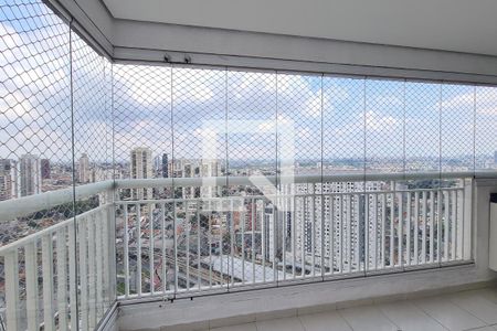 Varanda da Sala de apartamento para alugar com 2 quartos, 72m² em Vila Prudente, São Paulo