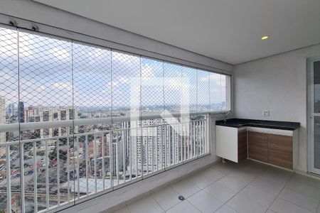 Varanda da Sala de apartamento para alugar com 2 quartos, 72m² em Vila Prudente, São Paulo