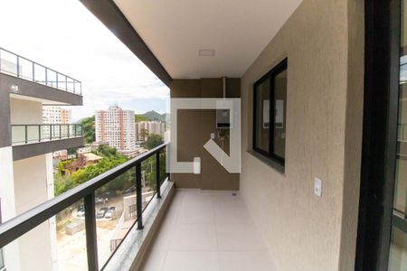 Varanda  de kitnet/studio para alugar com 1 quarto, 39m² em Ingá, Niterói