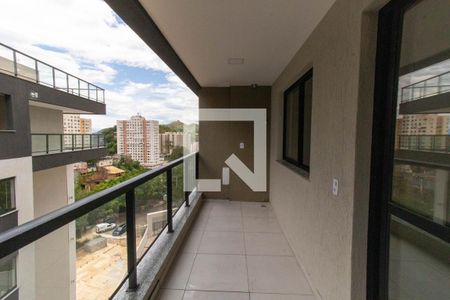 Varanda de kitnet/studio para alugar com 1 quarto, 39m² em Ingá, Niterói