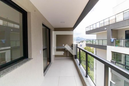 Varanda  de kitnet/studio para alugar com 1 quarto, 39m² em Ingá, Niterói