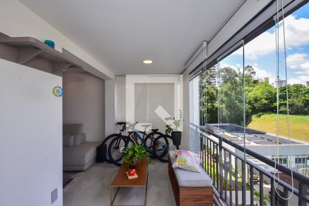 Varanda de apartamento para alugar com 3 quartos, 87m² em Jardim Caboré, São Paulo