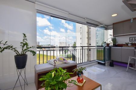 Varanda de apartamento para alugar com 3 quartos, 87m² em Jardim Caboré, São Paulo