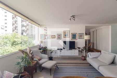 Sala de apartamento para alugar com 2 quartos, 96m² em Santa Cecilia, São Paulo