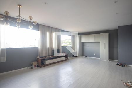 Sala de kitnet/studio para alugar com 1 quarto, 81m² em Brasilândia, São Gonçalo