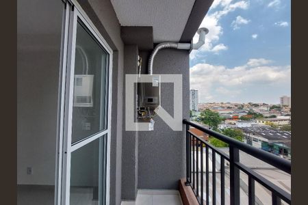 Varanda da Sala de apartamento para alugar com 2 quartos, 37m² em Vila Sofia, São Paulo