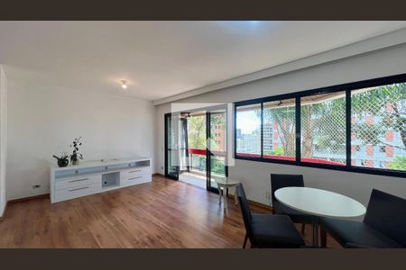 Sala de TV de apartamento para alugar com 3 quartos, 120m² em Pinheiros, São Paulo