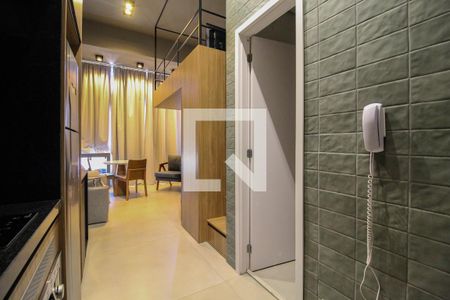 Studio de kitnet/studio para alugar com 1 quarto, 28m² em Indianópolis, São Paulo